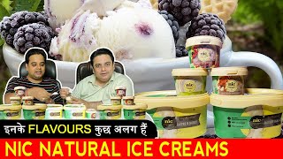 NIC Natural Ice Creams Review 😎 Indian Food Vlog 😎 Ice Cream [upl. by Aan]