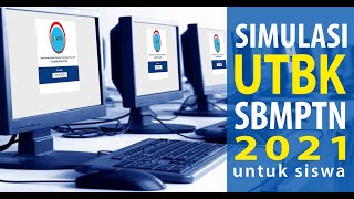 SIMULASI UTBK SBMPTN 2021 UNTUK SISWA [upl. by Yesnikcm850]