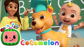 Bingos First Day at School 🐶 Baby JJs BINGO Spelling Song  CoComelon Nursery Rhymes amp Kids Songs [upl. by Anih723]