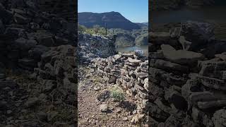 POV Exploring a PREHISTORIC Hohokam Village in the Desert shorts arizona hiking [upl. by Otilesoj]