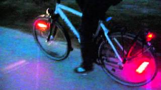 Monkeylectrics LED Lichter Fahrrad [upl. by Grinnell]