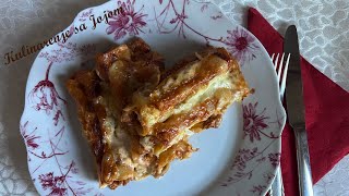 ✨Kaneloni na Jojin načinSočni kaneloni u lažnom bešamel sosu🍽️ [upl. by Erin107]