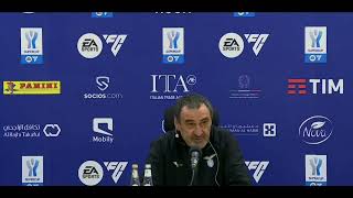 InterLazio 30Conferenza stampa Maurizio Sarri [upl. by Neelehtak736]