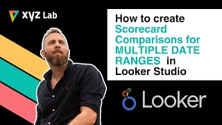 How to create Scorecard Comparisons for MULTIPLE DATE RANGES in Looker Studio [upl. by Ahsikat]