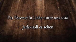 Wir sind eins  Outbreakband Glaubenszentrum Lyric Video [upl. by Boutis]