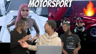 Migos Nicki Minaj Cardi B  MotorSport Official Video Reaction [upl. by Kliman862]