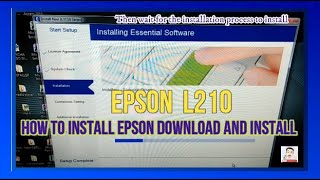 HOW TO RESET PRINTER  EPSON L210 without resseter apps  FIX the orange light of your printer [upl. by Janette]