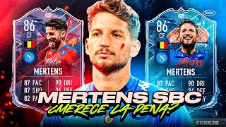 ¿MERTENS 86 FUEGO SBC O MERTENS 86 HIELO SBC ¿CUÁL ES MEJOR ¡SOLUCIÓN MÁS BARATA 100K   FIFA 22 [upl. by Alolomo]