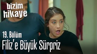 Filize büyük sürpriz  Bizim Hikaye 19 Bölüm [upl. by Etennaej]