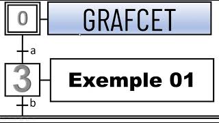 03 grafcet  exemple 01 [upl. by Allesig]