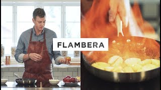 Välstekt med Scanpan  Flambera äpplen [upl. by Pulsifer]