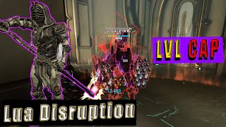 Rivenless Nikana Zaw to Steel Path Lua Disruption Level Cap  Warframe [upl. by Oisinoid]