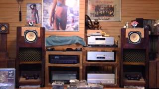 ＤＩＹ audio backloaded horn speaker system fostex Ave Mariaｃｂ＆ｈｐ） [upl. by Conger890]