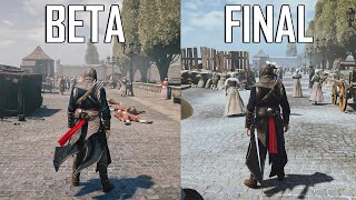 Assassins Creed Unity Beta Vs Final Version lightning [upl. by Kcaz]