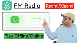 How to FM Radio offline and online play any redmiXiaomi  hyperOS FM radio enable [upl. by Cerracchio669]