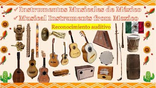 🌎 Instrumentos Musicales de MÉXICO Instruments Musical from MEXICO [upl. by Allie]