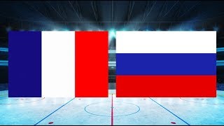 France vs Russia 07 – May 4 2018  Game Highlights  World ChampionShip 2018 [upl. by Soigroeg]