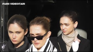 Top Models after Elie SAAB Show  Paris Fashion Week 22 january 2020 with Zhenya Katava [upl. by Anitsua]