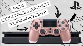 How To Fix PS4 Controller Not Turning On Fix Your Controller Now [upl. by Miguel113]