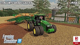 Chegou nosso John Deere 8R e a Stara Estrela 32Mapa Estância AgrícolaFarming Simulator 22Ep 156 [upl. by Sacks484]