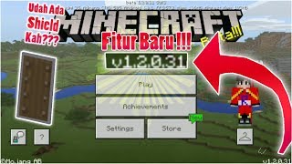 MCPE UPDATE 12031 BUILD 9 Udah Ada Shield Kah   MCPE INDONESIA [upl. by Gruber]