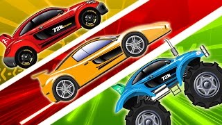 Sports Car  Racing Cars  Compilation  Cars for Kids  Videos for Children [upl. by Mackler151]