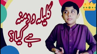 What is Kolela o DamnaKalila wa Dimna کلیلہ و دمنہ کیا ہے؟ [upl. by Nohtanoj]