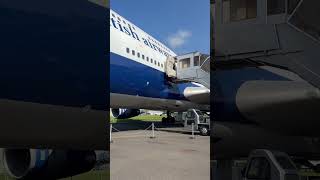 Boeing 747436 GCIVB British Airways at Cotswolds Kemble airport 747 britishairways kemble [upl. by Seow]