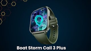 Boat Storm Call 3 Plus  First Look  Review Full Specifications [upl. by Dranel]