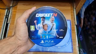 CRICKET 24 Indian Edition PS4PS5 Unboxing amp Gameplay [upl. by Fredella]