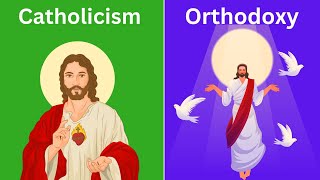 Catholic VS Orthodox 18 key Differences [upl. by Lirbaj116]