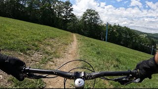 Sundown MTB trail Holimont Bike Park [upl. by Esadnac]