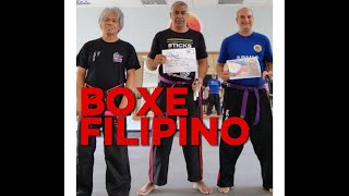 BOXE FILIPINO Panuntukan Mãos vazias Dumog imobilizações de Arnis Kali Arte Marcial Filpina [upl. by Xaviera338]