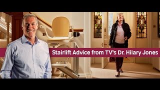 Stairlift Advice From TVs Dr Hilary Jones [upl. by Zaneski]