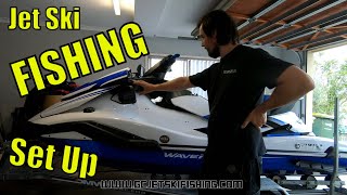 Yamaha Waverunner FX HO Jet Ski Fishing Setup Installation Video [upl. by Siletotsira]