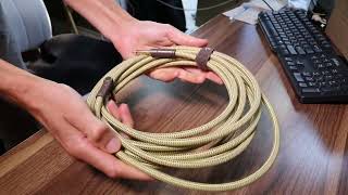 Fender Deluxe Guitar Cable Review PRICE IN DESCRIPTION [upl. by Ralf]