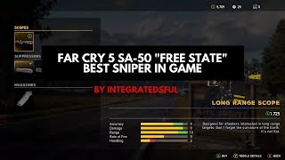 Best Sniper In Far Cry 5 SA50 quotFree Statequot [upl. by Geis]