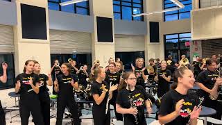 Thomas Jefferson High School Jaguars Marching Band amp Central Valley Indoor Halftime  83024 [upl. by Aital]