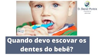 Escovar dente do bebê e cuidados gerais com a dentição [upl. by Alderson]