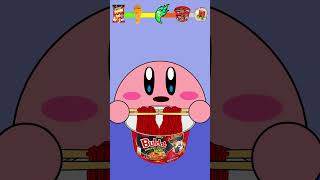 Kirby Animation  Giant Food Spicy Meter 🥵 shorts [upl. by Vez]