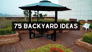 75 trendy patio design ideas that will transform your backyard  landscape makeover 2023 [upl. by Infield]