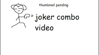 SSBU  Joker Combo Video 2 [upl. by Aihsemot]