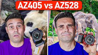 Comparing The Zoom Quality Of The Kodak AZ405 vs AZ528 [upl. by Madonia32]