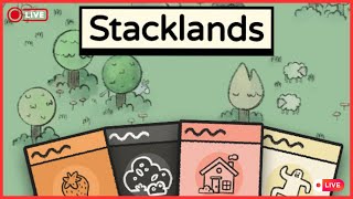 🔴LIVE  Lets build a village  CardBased Survival Rougelite  Stacklands [upl. by Hettie]