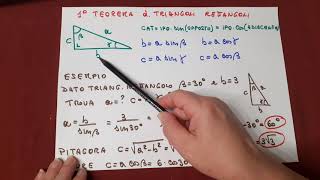 Primo teorema dei triangoli rettangoli [upl. by Nevada]