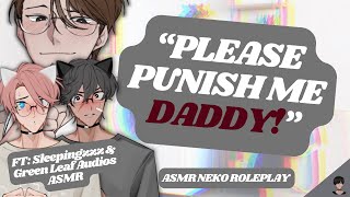 ASMR RP Punishing Two Nekos MM4M DOM LISTENER FT Sleeping amp Green Leaf Audios ASMR [upl. by Pul]