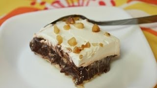 Three Ingredient No Bake Pudding Pie  Chocolate Haupia flavors [upl. by Dann]