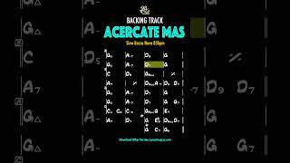 Acercate Mas  Latin Jazz Practice PlayAlong jazzpracticing jazzplayalong [upl. by Naillik]