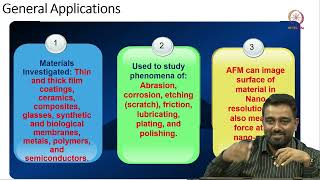 Lec 57 Material Characterisation  STM and AFM [upl. by Elreath175]