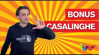 🏠 BONUS CASALINGHE PENSIONE CASALINGHI e BONUS MAMME DISOCCUPATE [upl. by Margy]